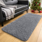 Fluffy High Pile Rugs Living Room Large Anti