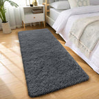 Fluffy High Pile Rugs Living Room Large Anti