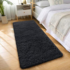 Fluffy High Pile Rugs Living Room Large Anti