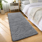 Fluffy High Pile Rugs Living Room Large Anti