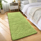 Fluffy High Pile Rugs Living Room Large Anti