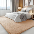 Fluffy High Pile Rugs Living Room Large Anti