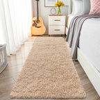 Fluffy High Pile Rugs Living Room Large Anti