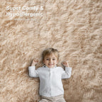 Fluffy High Pile Rugs Living Room Large Anti