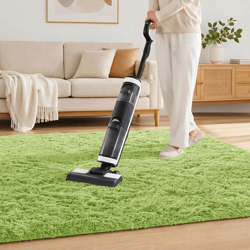 Fluffy High Pile Rugs Living Room Large Carpet