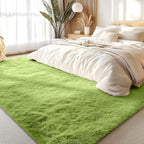 Fluffy High Pile Rugs Living Room Large Carpet