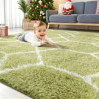 Fluffy Large Rugs Living Room