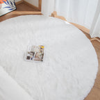 Fluffy Living Room Furry Rugs for Washable Shaggy