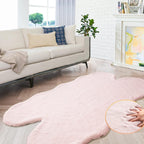Fluffy Living Room Furry Rugs for Washable Shaggy