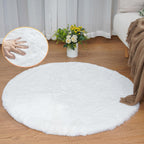 Fluffy Living Room Furry Rugs for Washable Shaggy