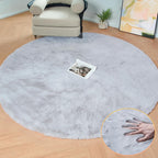 Fluffy Living Room Furry Rugs for Washable Shaggy