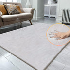 Fluffy Living Room Furry Rugs for Washable Shaggy