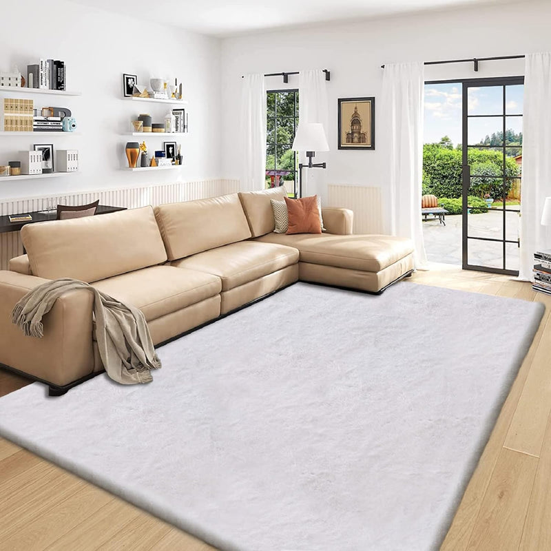 Fluffy Living Room Furry Rugs for Washable Shaggy