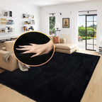 Fluffy Living Room Furry Rugs for Washable Shaggy