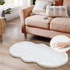 Fluffy Living Room Furry Rugs for Washable Shaggy
