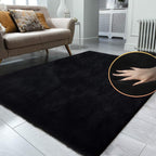 Fluffy Living Room Furry Rugs for Washable Shaggy