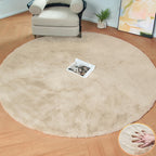 Fluffy Living Room Furry Rugs for Washable Shaggy