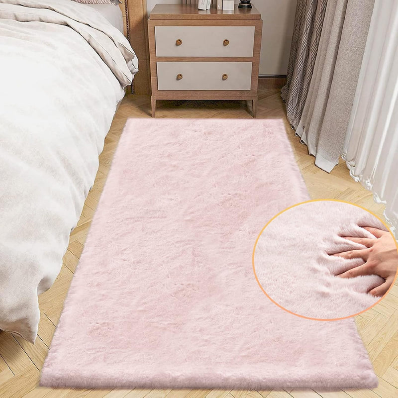 Fluffy Living Room Furry Rugs for Washable Shaggy