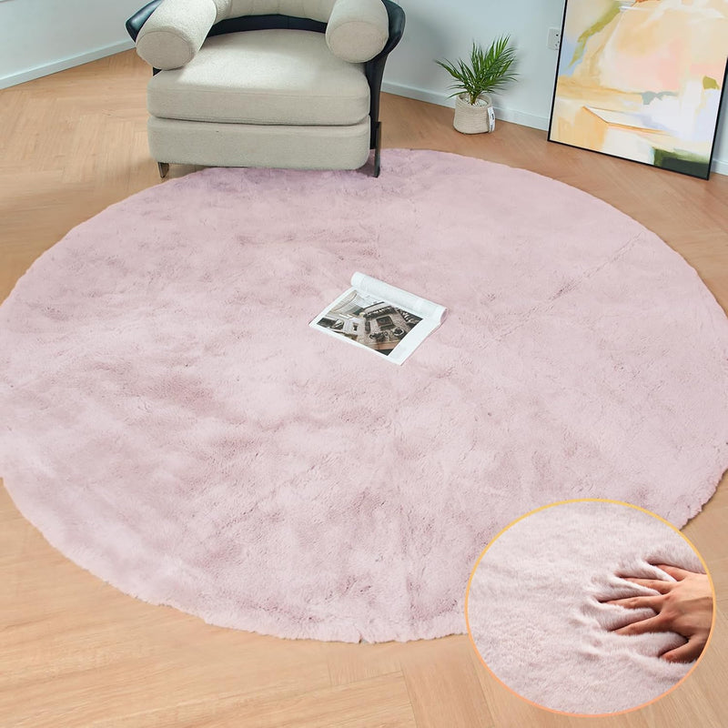 Fluffy Living Room Furry Rugs for Washable Shaggy