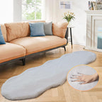 Fluffy Living Room Furry Rugs for Washable Shaggy