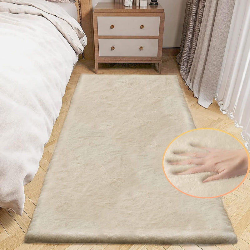 Fluffy Living Room Furry Rugs for Washable Shaggy