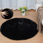Fluffy Living Room Furry Rugs for Washable Shaggy