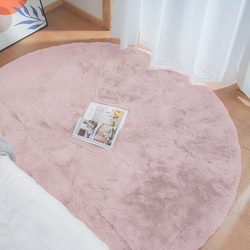 Fluffy Living Room Furry Rugs for Washable Shaggy