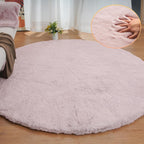 Fluffy Living Room Furry Rugs for Washable Shaggy