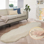 Fluffy Living Room Furry Rugs for Washable Shaggy