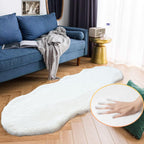 Fluffy Living Room Furry Rugs for Washable Shaggy