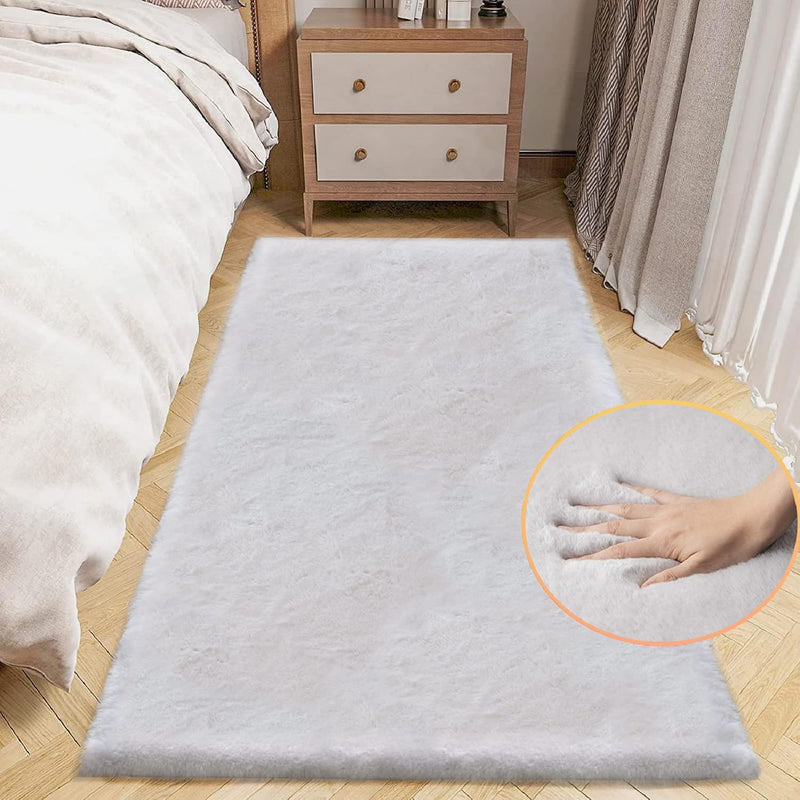 Fluffy Living Room Furry Rugs for Washable Shaggy