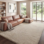 Fluffy Living Room Furry Rugs for Washable Shaggy