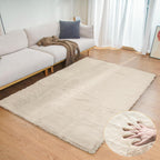 Fluffy Living Room Furry Rugs for Washable Shaggy