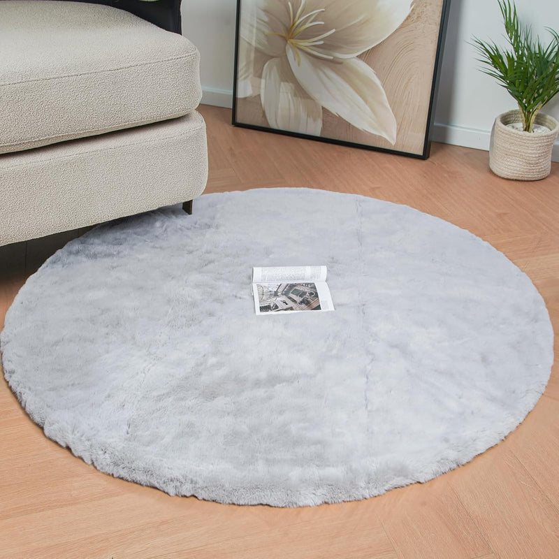 Fluffy Living Room Furry Rugs for Washable Shaggy