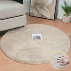 Fluffy Living Room Furry Rugs for Washable Shaggy