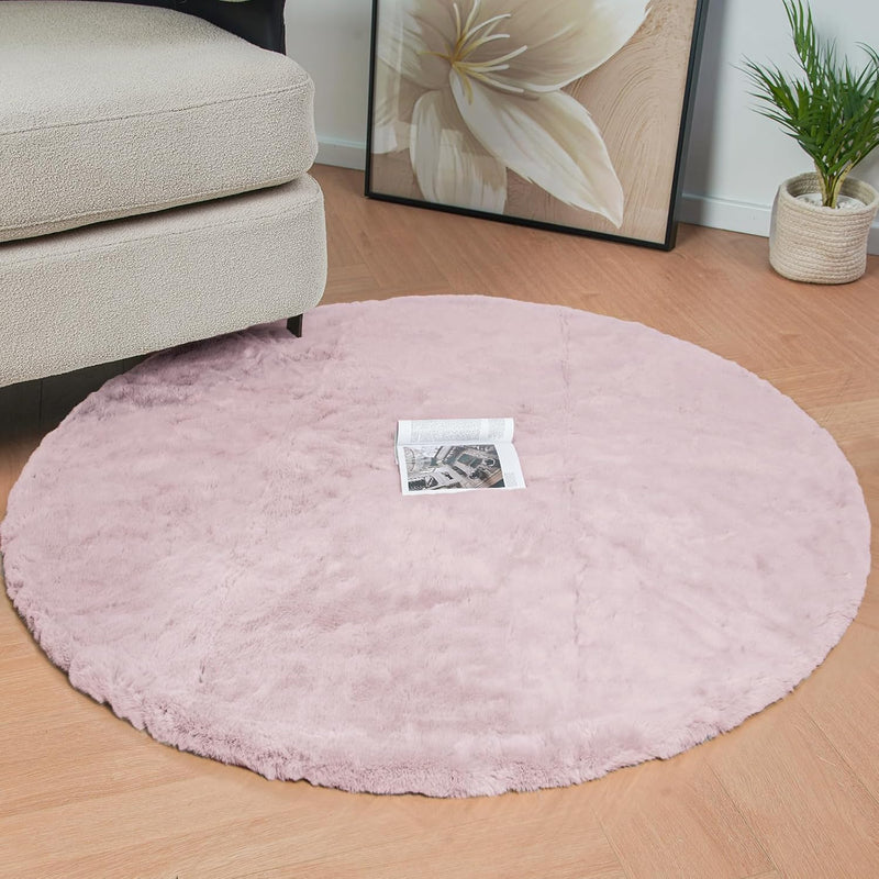Fluffy Living Room Furry Rugs for Washable Shaggy