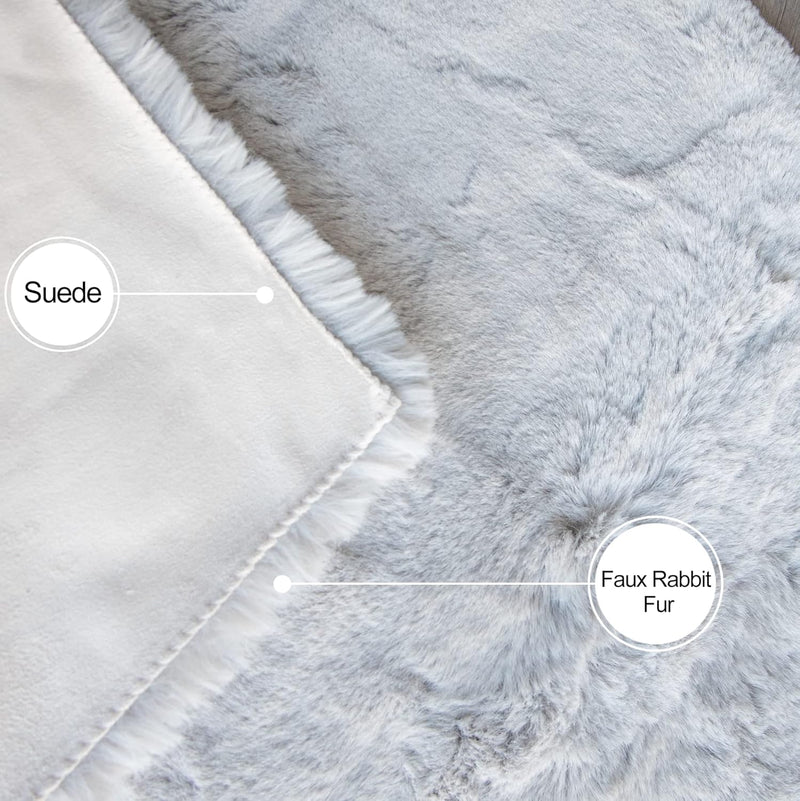 Fluffy Living Room Furry Rugs for Washable Shaggy