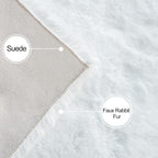 Fluffy Living Room Furry Rugs for Washable Shaggy