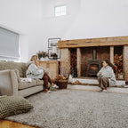 Fluffy Pile Rug Thick Shaggy Warm Cosy Living