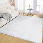 Fluffy Rug Washable Non-Slip Faux