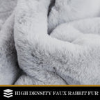 Fluffy Rug Washable Non-Slip Faux