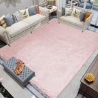 Fluffy Rug Washable Non-Slip Faux