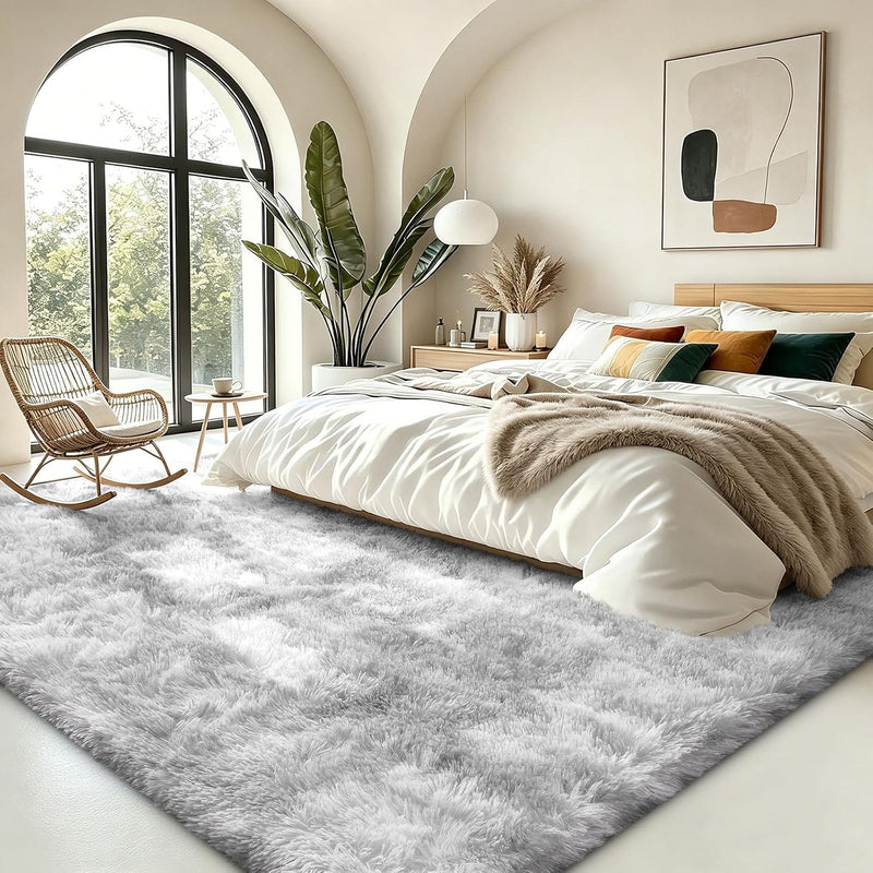 Fluffy Rugs Living Room Soft Large Carpet