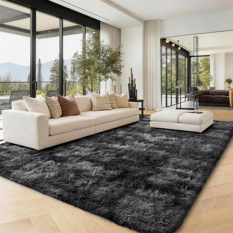 Fluffy Rugs Living Room Soft Large Carpet