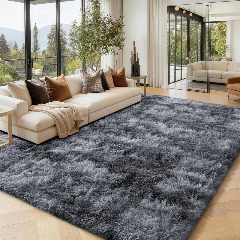 Fluffy Rugs Living Room Soft Large Carpet