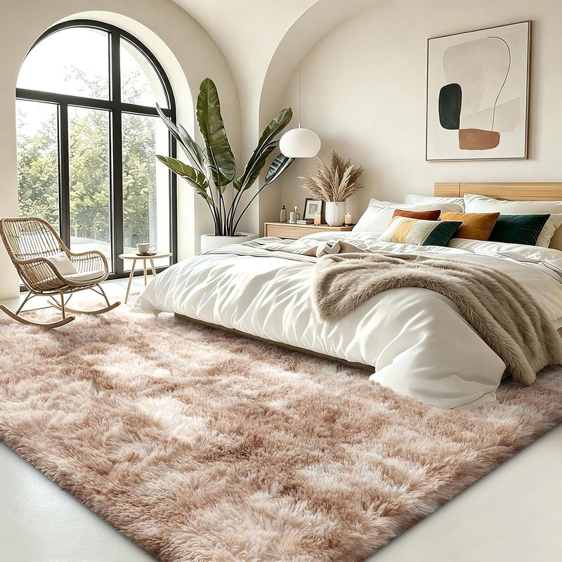Fluffy Rugs Living Room Soft Large Carpet