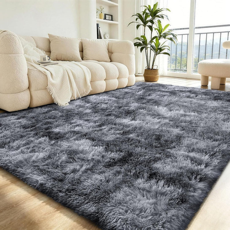 Fluffy Rugs Living Room Soft Large Carpet