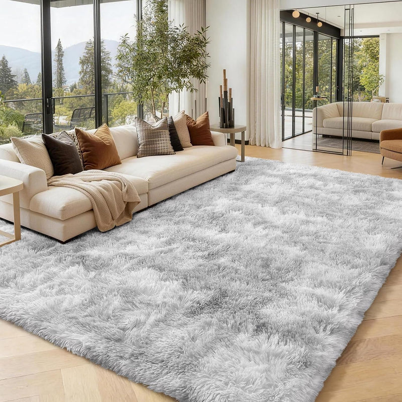 Fluffy Rugs Living Room Soft Large Carpet