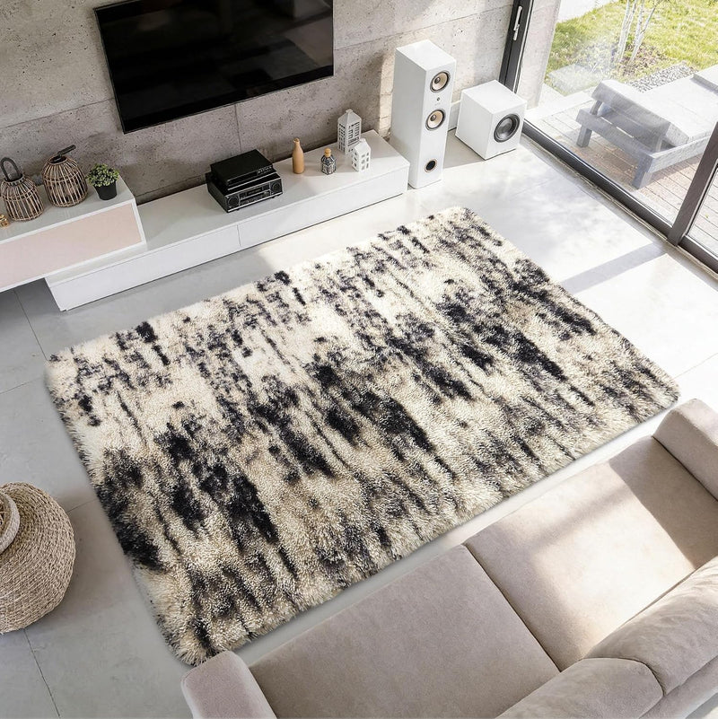 Fluffy Rugs Living Room Soft Large Carpet
