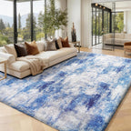 Fluffy Rugs Living Room Soft Large Carpet